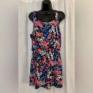 Floral Sleeveless Romper